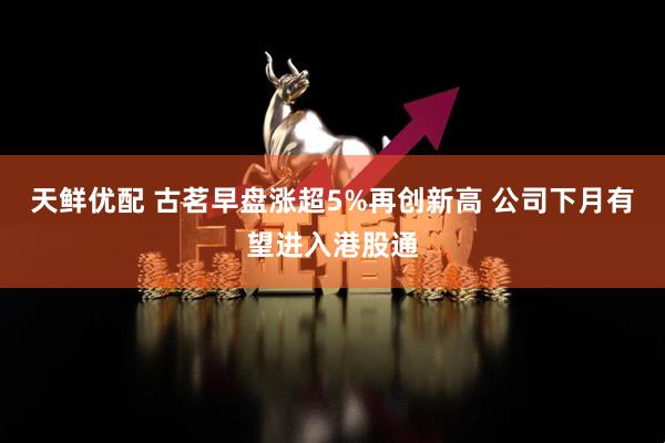 天鲜优配 古茗早盘涨超5%再创新高 公司下月有望进入港股通